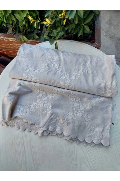 TEKSTİLCİ Mikro Polar Taş Rengi Koltuk Örtüsü - Çok Amaçlı Örtü 180 X 210 - 6