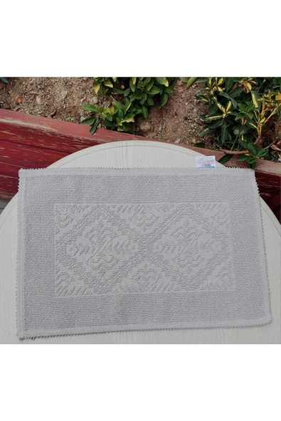 TEKSTİLCİ Tekslci Organik Naturel Pamuklu Kilim 40x60cm %100 Pamuklu ürün görseli