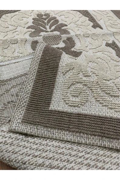 Avanos Home %100 Doğal Pamuklu Bukle Kilim (80x150) - Resim 2