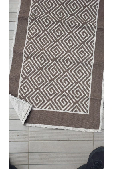 TEKSTİLCİ 80x150 Bukle Pamuklu Kilim %100 Pamuklu - Resim 3