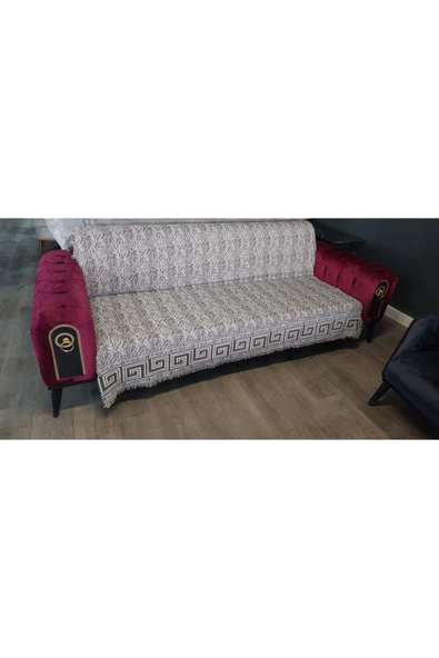TEKSTİLCİ Pamuklu Koltuk Örtüsü 180 x 230 - 4