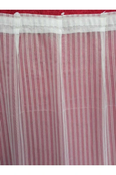 TEKSTİLCİ Hazır TÜL PERDE 250x200 Zincir Desen