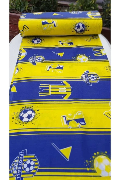 TEKSTİLCİ Metrelik Kumaş, Nevresimlik Kumaş 240 Cm Desenli Kumaş - 4