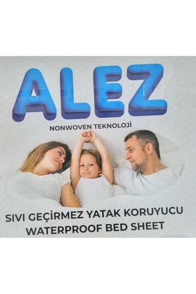 aktarteks Alez Çift Kişilik Nonwoven Teknoloji Sıvı Geçirmez Yatak Koruyucu ürün görseli