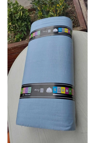 TEKSTİLCİ Metrelik Kumaş, Nevresimlik Kumaş 240 Cm Düz Desensiz Kumaş - 3