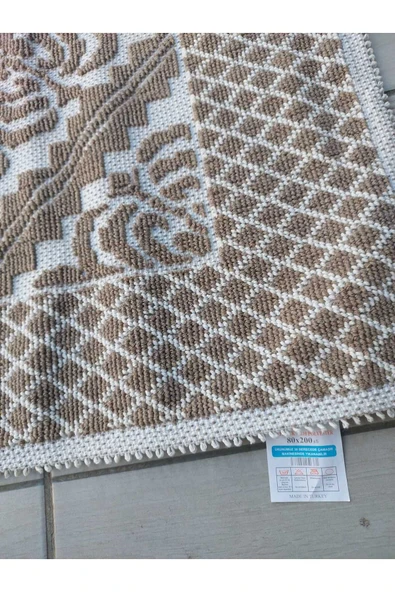 TEKSTİLCİ 80x200 Bukle Pamuklu Kilim - 4