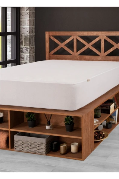 Alez Dünyası Fithed Yatak Alezi Yatağı Saran Tasarım Tek Veya Çift Kişilik Su Sıvı Geçirmez - Resim 2