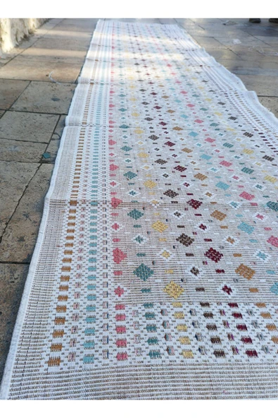 aktarteks JÜT HASIR KİLİM 80 X 400 SALON MUTFAK BANYO BALKON ANTRE YATAK ODASI - Resim 2