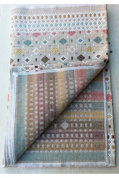 aktarteks JÜT HASIR KİLİM 80 X 400 SALON OTURMA ODASI MUTFAK BALKON - Resim 2