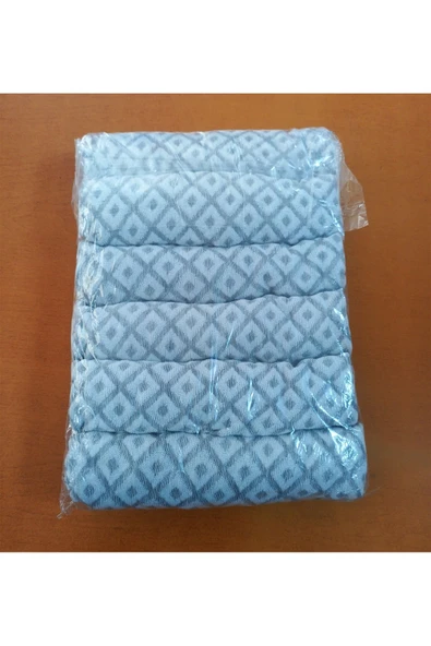 aktarteks Jakarlı Sandalye Kılıfı Örtüsü Ağaç Kabuğu Desen Esnek Kumaş (6adet) - Resim 2