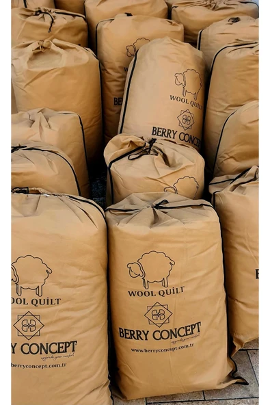 TEKSTİLCİ Yün Yorgan Çift kişilik 195x215 - Resim 2