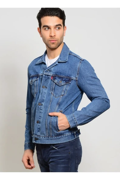 Levis The Trucker Erkek Denim Ceket 72334-0130 - 3