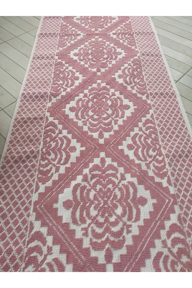 TEKSTİLCİ 80x300cm Bukle Serisi Pamuklu Kilim - Resim 3