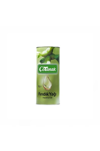 Çotanak Fındık Yağı 1 lt