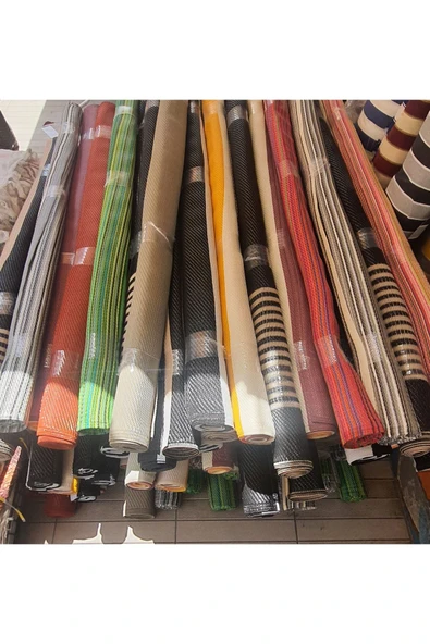 TEKSTİLCİ 180 X280 5m2 Plastik Hasır Halı Kilim Piknik Plaj Park Bahçe Teras Veranda - Resim 5