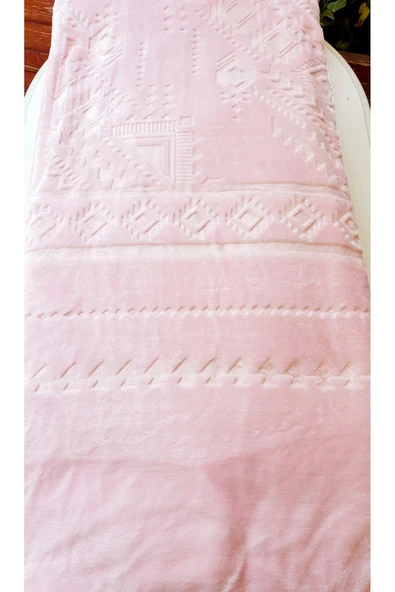 TEKSTİLCİ Tekstilci Özdilek Çift Kişilik Embos Battaniye 3,5 Kg Outlet Kül Rengi - 4
