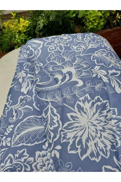TEKSTİLCİ Tekstilci Çift Kişilik Micro Yorgan Desenli Karsil Renklerde ürün görseli