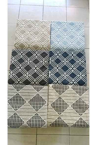 TEKSTİLCİ 6m2 Şönil Kadife Dokuma Kilim - Resim 8