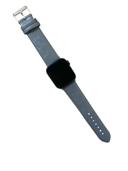 İphone Watch Deri Kopçalı Kordon (42-44-45 mm Uyumlu) - 3
