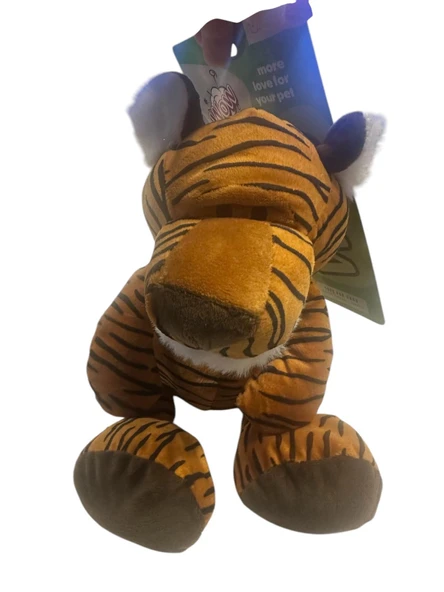 Wow Sesli, Peluş Kaplan Köpek Oyuncağı 40 cm - 3