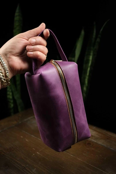 DOPP KİT PARİS - Hakiki Deri Zarif El Çantası - Resim 6