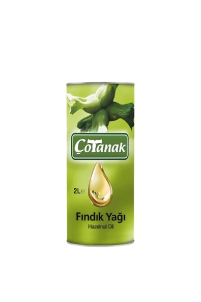 Çotanak Fındık Yağı 2 lt