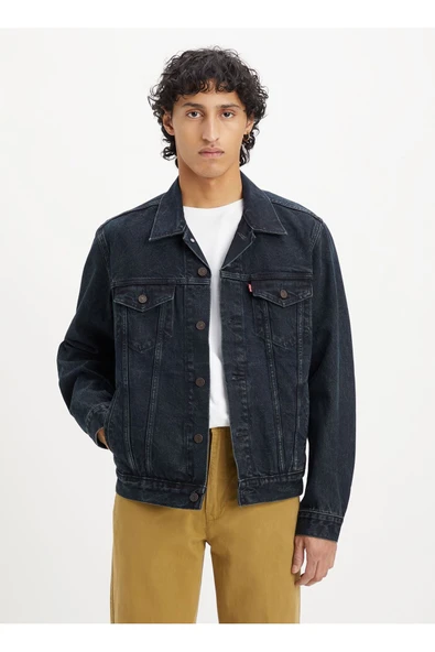 Levis Mavi Denim Ceket 72334-0678_THE TRUCKER JACKET BLUE - 2