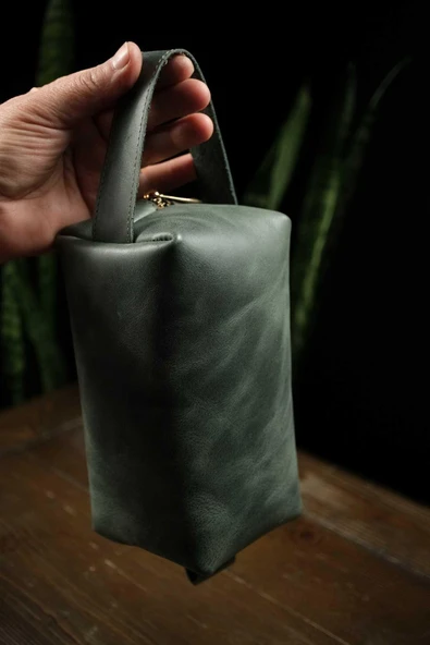 DOPP KİT PARİS - Hakiki Deri Zarif El Çantası - Resim 4