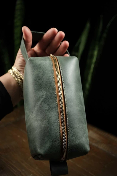 DOPP KİT PARİS - Hakiki Deri Zarif El Çantası - Resim 2