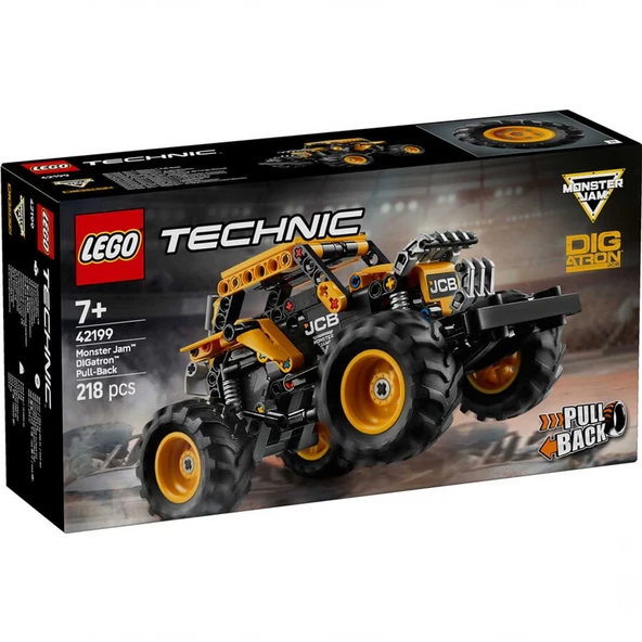 LEGO Technic Monster Jam DIGatron Çek-Bırak 42199 - Resim 6
