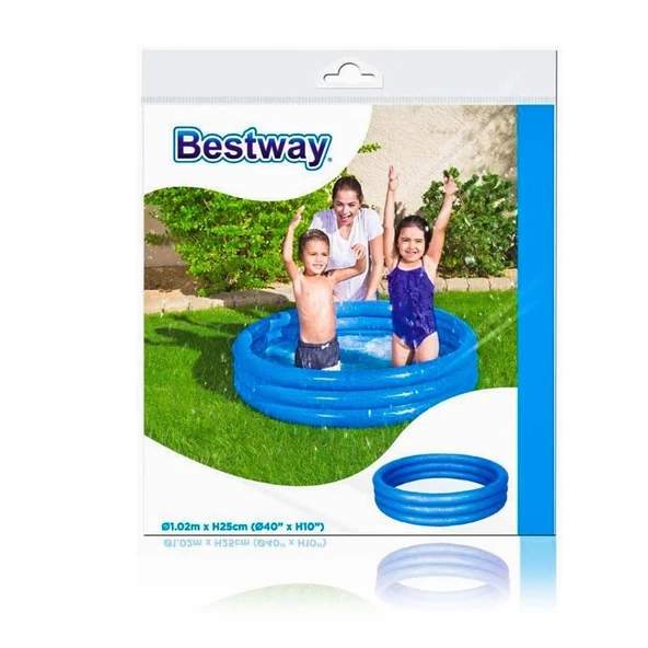 Bestway Renkli Şişme Çocuk Havuzu 102x25cm - 2