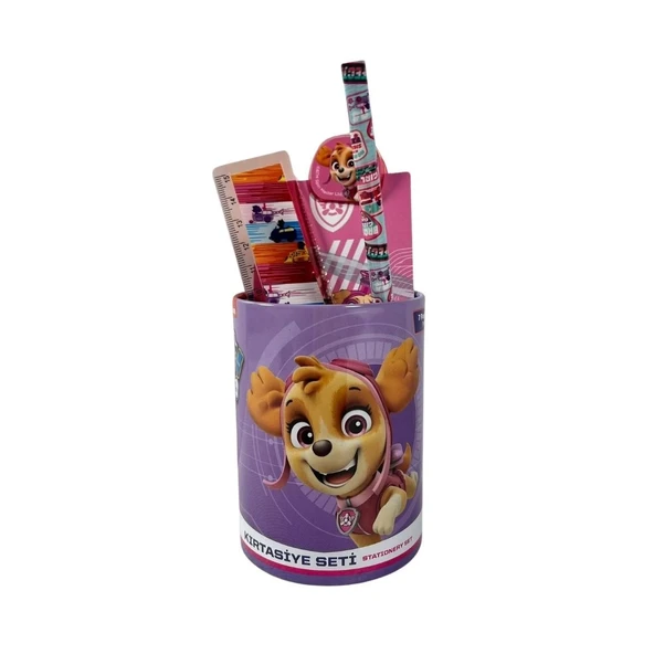 Paw Patrol Metal Kalemlikli 7 Parça Kırtasiye Seti - 3