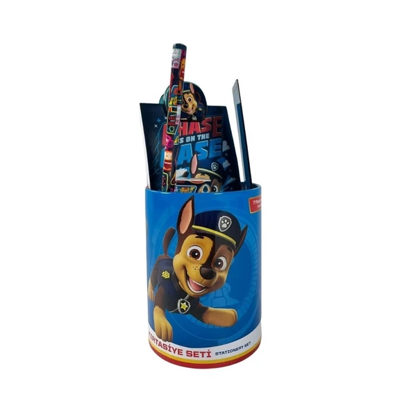 Paw Patrol Metal Kalemlikli 7 Parça Kırtasiye Seti - 4