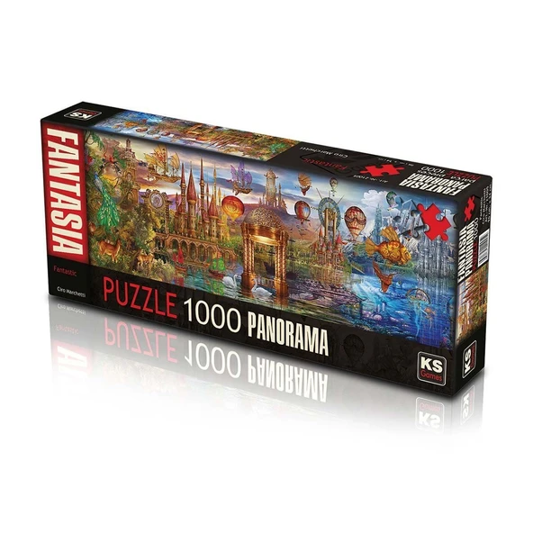 KS Panoramik Fantastic 1000 Parça Puzzle - 2