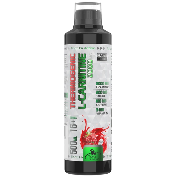 Torq Nutrition Thermogenic L-Carnitine Çilek Aromalı 500 ml.