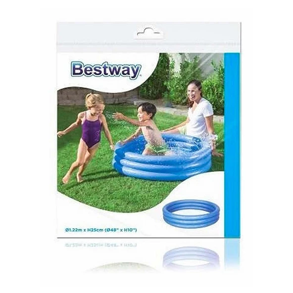 Bestway Renkli Şişme Çocuk Havuzu 122x25cm - 2