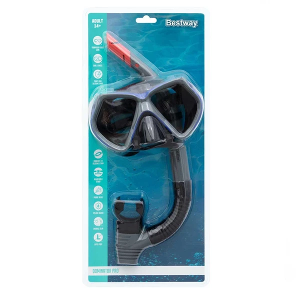 Bestway Dominator Pro Snorkel Maske 24069 - 5