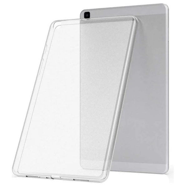 Samsung Galaxy Tab A7 Lite SM T220 T225 Uyumlu Şeffaf Silikon Tablet Kılıfı - Resim 2