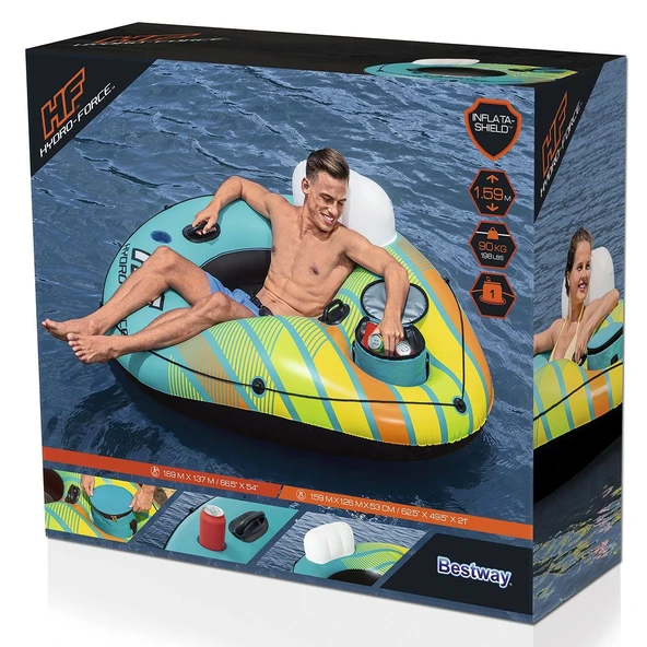 Bestway Soğutucu Çantalı Yatak 169 x 137 cm 43398 - 8