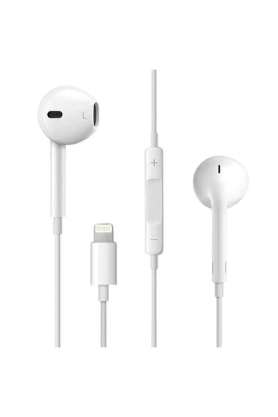 İphone Ucu Çıkışlı Pop Up Kulakiçi Yumuşak Kontrol Tuşlu Kulaklık