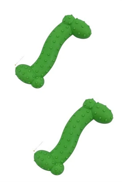 Tiny Kemik Oyuncağı Tırtıklı Yüzey Küçük Kemik Plastik Köpek Oyuncağı