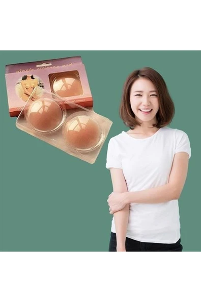 Silikon Göğüs Ucu Kapatıcı Gizleyici Bant Aparat Nipple Pad