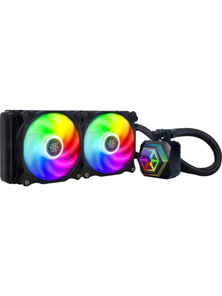 SilverStone PF240 ARGB 240 mm İşlemci Sıvı Soğutucu