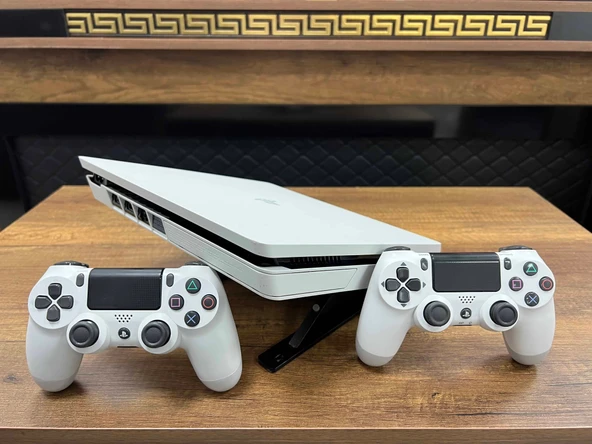 PlayStation 4 Slim Beyaz 500 GB Çift Kol (İKİNCİ EL) - 6