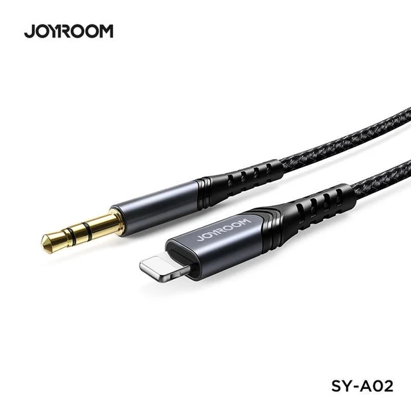 Joyroom SY-A02 Lightning To Aux Kablo Dönüştürücü 2 Metre - Resim 2