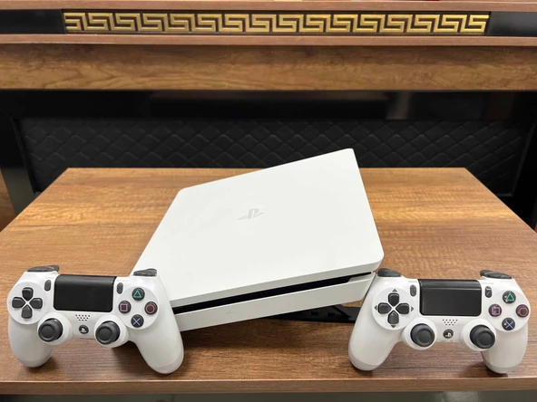 PlayStation 4 Slim Beyaz 500 GB Çift Kol (İKİNCİ EL) - 9