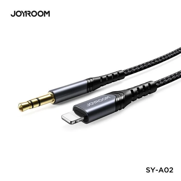 Joyroom SY-A02 Lightning To Aux Kablo Dönüştürücü 2 Metre - Resim 4