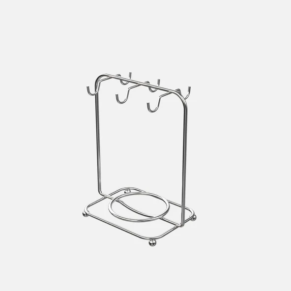 T.Concept 6’lı Fincan Standı Krom - Resim 2