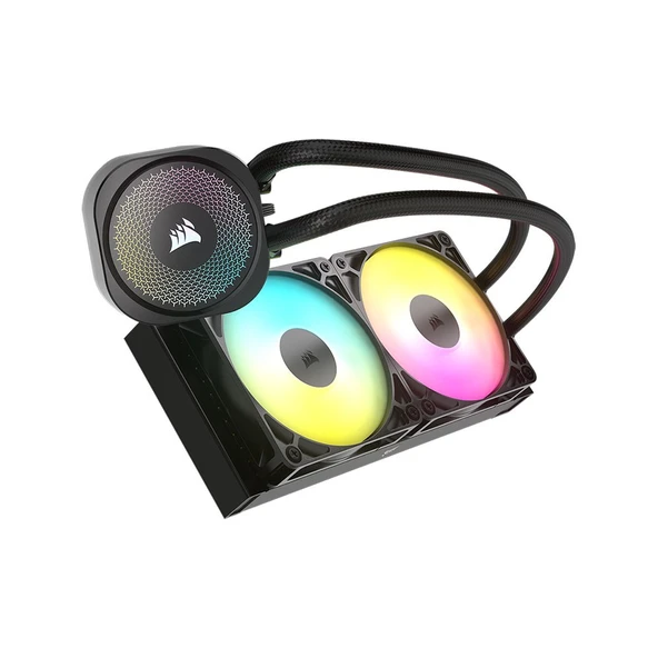 CORSAIR NAUTILUS 240 RS ARGB R2120 ARGB Fanlı 240mm Sıvı İşlemci Soğutucu-CW-9060092-WW - 2