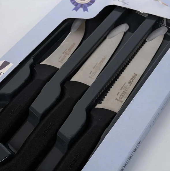 Pirge Ecco Günlük Kullanım Sebze Bıçak Seti 35085-01 - 1